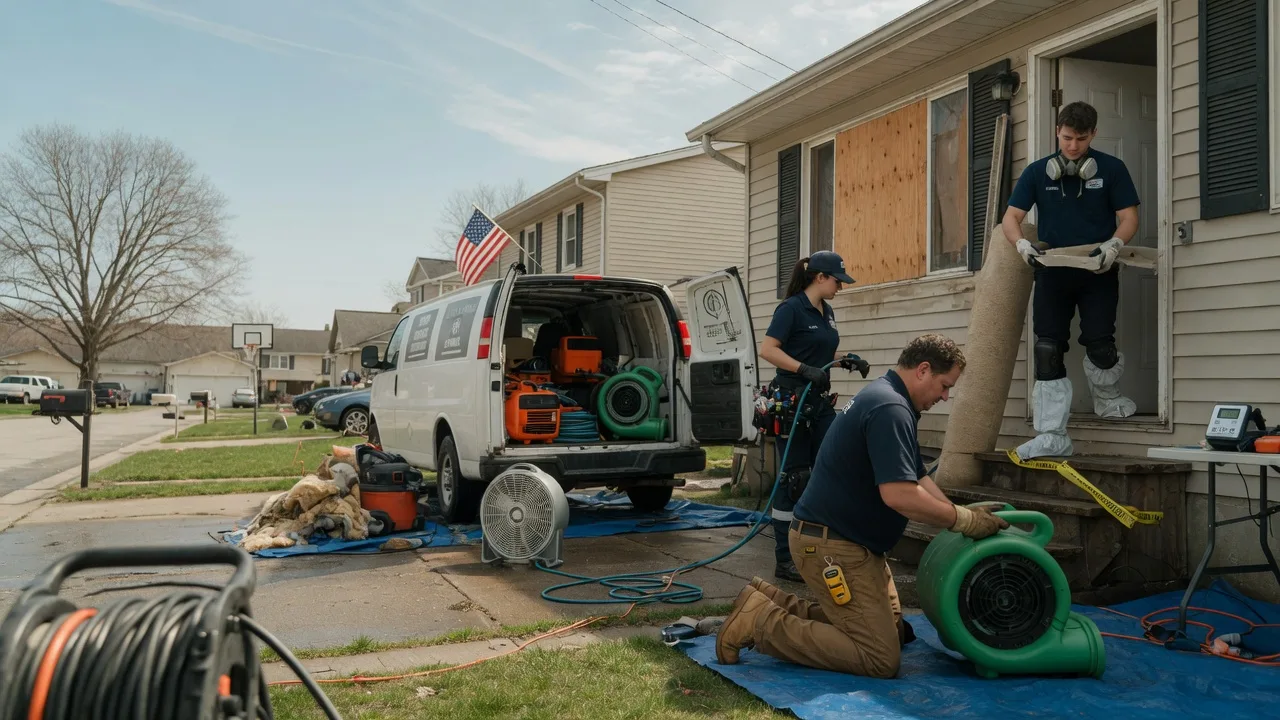 Water Damage Restoration in Oakland Mills, PA near me
